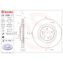 Jogo de discos de freio BREMBO COATED DISC LINE 09.7606.11