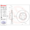 Conjunto de discos de freio BREMBO 09.9481.10