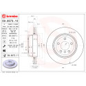 Conjunto de discos de freio BREMBO 09.9573.10