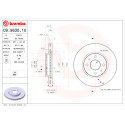 Conjunto de discos de freio BREMBO 09.9630.10