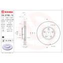 Jogo de discos de freio BREMBO 09.9799.10