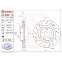 Conjunto de discos de freio BREMBO 09.9825.10