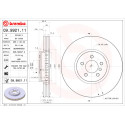 Jogo de discos de freio BREMBO COATED DISC LINE 09.9921.11