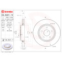 Conjunto de discos de freio BREMBO 09.A031.10