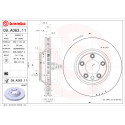 Disco de travão COATED DISC LINE