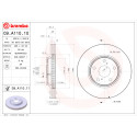 Conjunto de discos de freio BREMBO 09.A110.10
