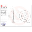 Conjunto de discos de freio BREMBO 09.A258.10
