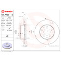 Conjunto de discos de freio BREMBO 09.A458.10