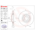 Conjunto de discos de freio BREMBO 09.A598.10