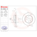 Conjunto de discos de freio BREMBO 09.A606.10