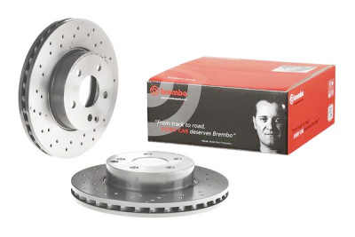 BREMBO COATED DISC LINE 09.A613.51 Conjunto de discos de freio