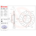 BREMBO COATED DISC LINE 09.A621.31 Conjunto de discos de freio