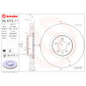 BREMBO COATED DISC LINE 09.A773.11 Conjunto de discos de freio