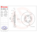 Conjunto de discos de freio BREMBO 09.B030.10