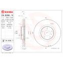 Conjunto de discos de freio BREMBO 09.B266.10