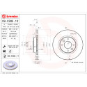 Conjunto de discos de freio BREMBO 09.C285.11