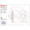 Conjunto de discos de freio BREMBO 09.C424.11