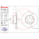 Conjunto de discos de freio BREMBO 09.C649.11