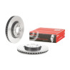 BREMBO COATED DISC LINE 09.R104.11 Conjunto de discos de freio