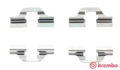 Kit de acessórios, pastilhas de freio BREMBO A 02 205