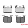 Jogo de 4 pastilhas de freio BREMBO P 06 008