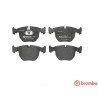 Jogo de 4 pastilhas de freio BREMBO P 06 021