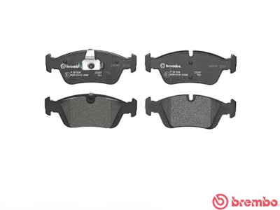 Jogo de 4 pastilhas de freio BREMBO P 06 024