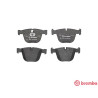 Jogo de 4 pastilhas de freio BREMBO P 06 026