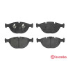 Jogo de 4 pastilhas de freio BREMBO P 06 028