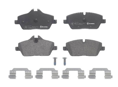 Jogo de 4 pastilhas de freio BREMBO P 06 034