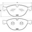 Jogo de 4 pastilhas de freio BREMBO P 06 066