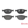 Jogo de 4 pastilhas de freio BREMBO P 06 066