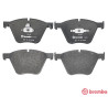 Jogo de 4 pastilhas de freio BREMBO P 06 073