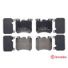 Jogo de 4 pastilhas de freio BREMBO P 06 077