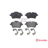 Jogo de 4 pastilhas de freio BREMBO P 06 086