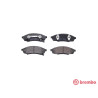 Jogo de 4 pastilhas de freio BREMBO P 07 003