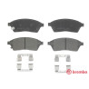Conjunto de 4 pastilhas de freio BREMBO P 09 009