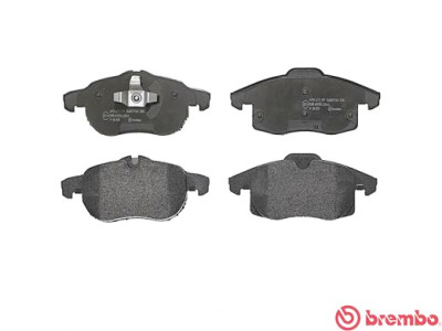 Jogo de 4 pastilhas de freio com lado de instalação BREMBO P 10 011