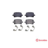 Jogo de 4 pastilhas de freio BREMBO P 10 014