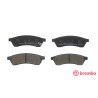 Jogo de 4 pastilhas de freio BREMBO P 10 060