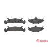 Jogo de 4 pastilhas de freio BREMBO P 11 001