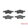 Jogo de 4 pastilhas de freio BREMBO P 11 015