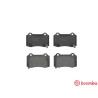 Jogo de 4 pastilhas de freio BREMBO P 11 024