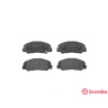 Jogo de 4 pastilhas de freio BREMBO P 16 010