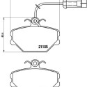 Jogo de 4 pastilhas de freio BREMBO P 23 044
