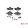 Jogo de pastilhas de freio BREMBO P 23 060