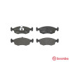 Jogo de 4 pastilhas de freio BREMBO P 23 079