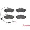 Jogo de 4 pastilhas de freio BREMBO P 23 084