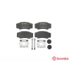 Jogo de 4 pastilhas de freio BREMBO P 23 093