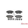 Jogo de 4 pastilhas de freio BREMBO P 23 099
